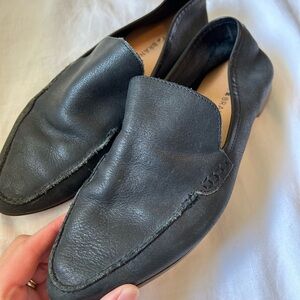 Lucky Brand Black Genuine Leather Loafers